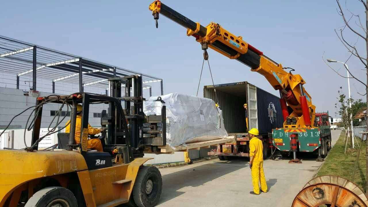 苏州企业搬迁-重型设备搬运